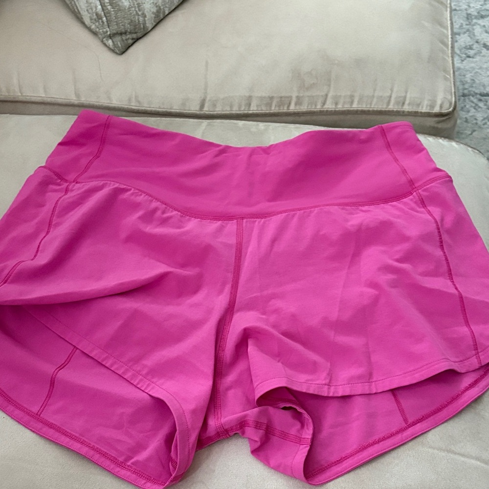 Lululemon Women's Pink Athletic Shorts